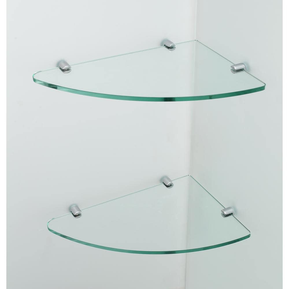 Belmore 60'' x 60'' Frameless Clear Tempered Glass Tub Door