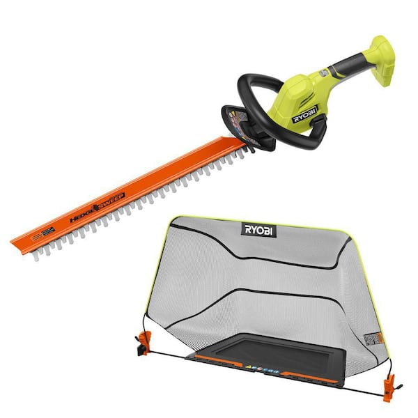 RYOBI ONE + 18V 22 in. Lithium-Ion Cordless Hedge Trimmer with