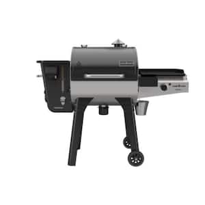 Woodwind 24 Pellet Grill 24in Stainless Steel with PG14 Sidekick Flat Top/Griddle