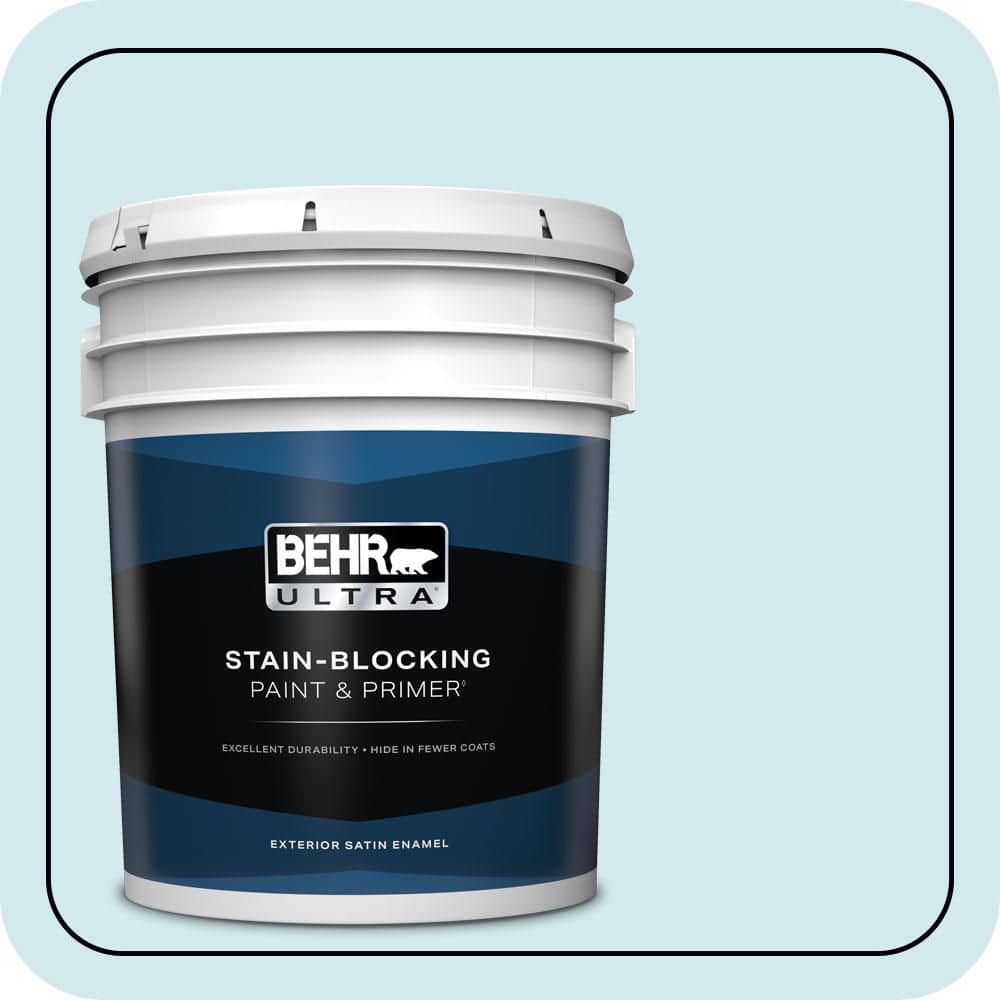 5 gal. #540C-1 Mineral Water Satin Enamel Exterior Paint & Primer price history on PriceWatchPro