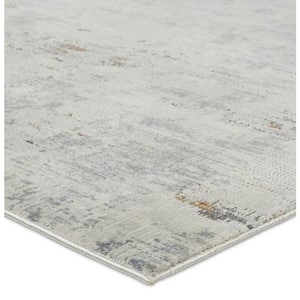 Shayla Gray 10 ft. x 14 ft. Abstract Area Rug