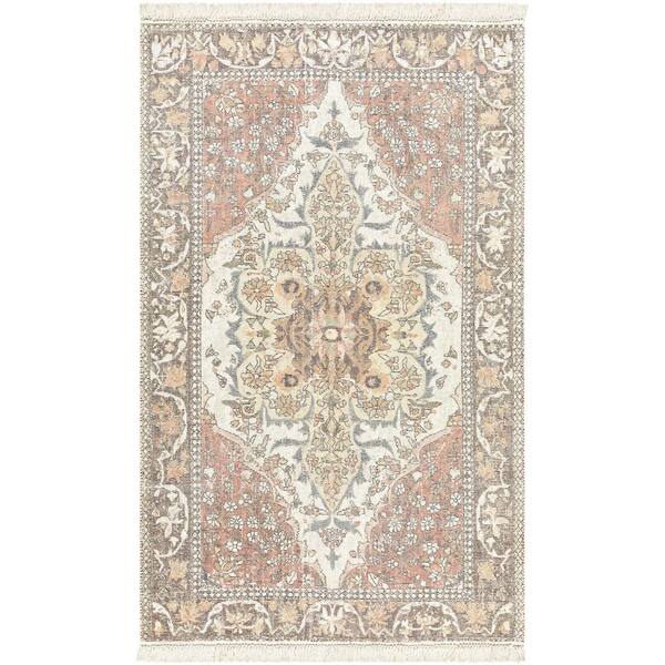 Belfast Orange Traditional 2 ft. x 3 ft. Indoor Area Rug