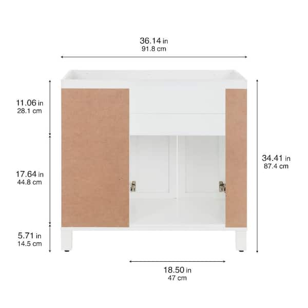 【すめし】 アンフィニマン ヴァニーユ 36個セット Home Decorators Collection Winsome 36 in. Bath Vanity