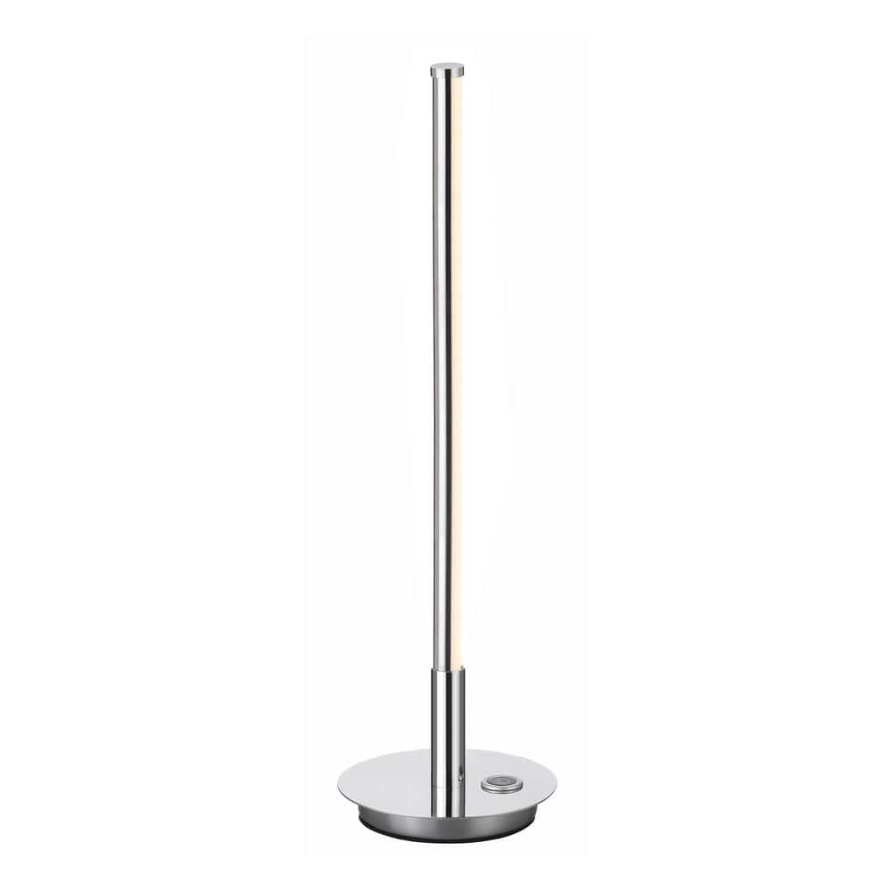 Keira 16.5" Chrome LED Modern Table Lamp