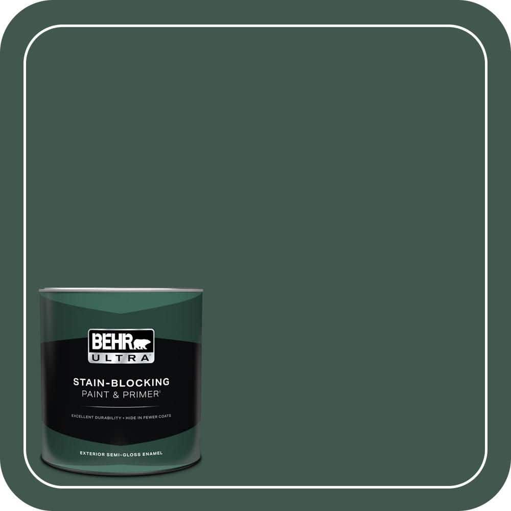 1 qt. #BXC-33 Jolly Green Semi-Gloss Enamel Exterior Paint & Primer price history on PriceWatchPro