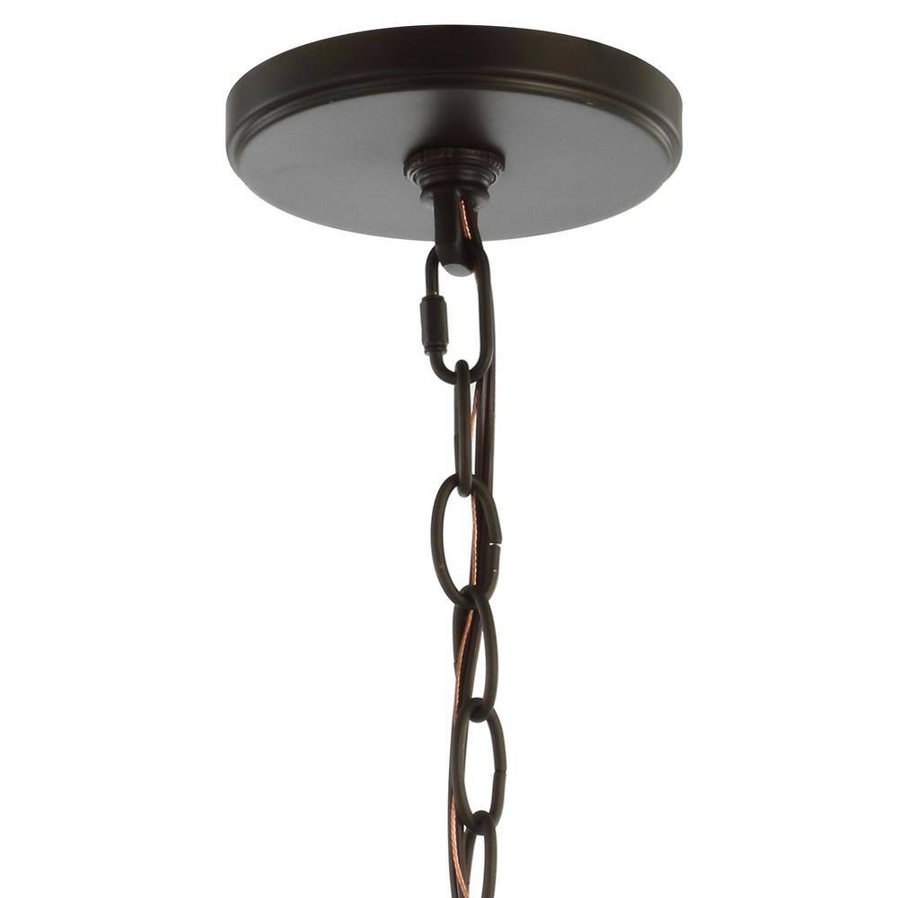 Ira 6.25" Oil Rubbed Bronze LED Pendant Light