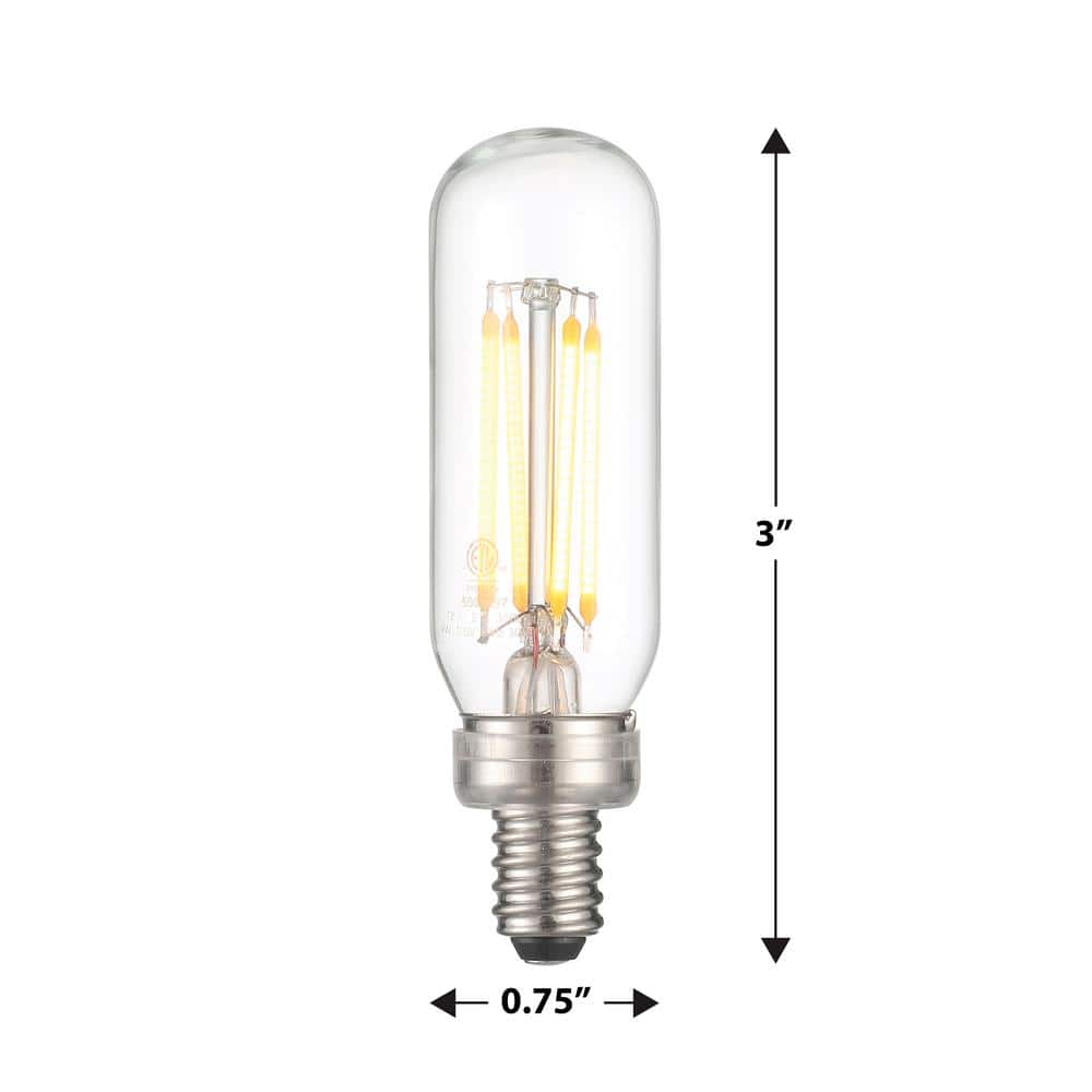 25-Watt Equivalent Clear Glass Dimmable LED Bulb
