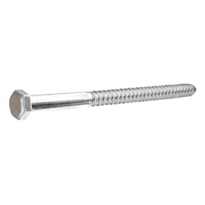 1/4 in. x 4-1/2 in. Hex Zinc Plated Lag Screw