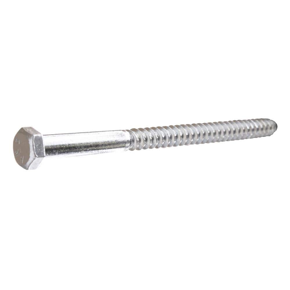 Everbilt 3/8 in. x 8 in. Zinc-Plated Lag Thread Screw Eye 806956 - The Home  Depot