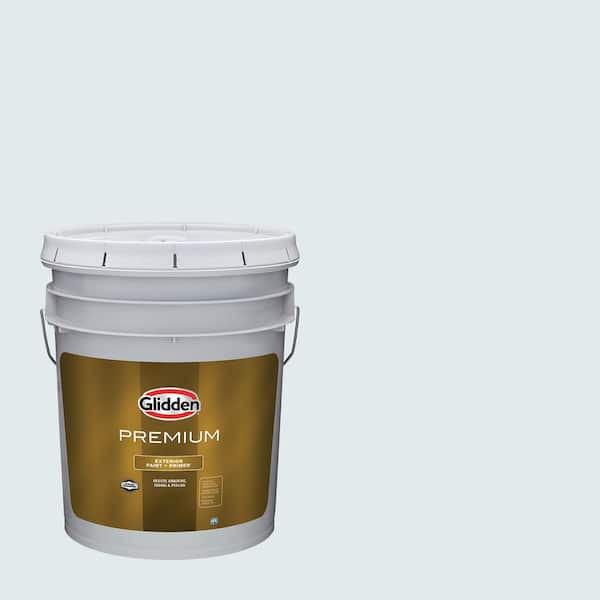 Glidden Premium 5 gal. #PPG1153-2 Artemesia Satin Exterior Latex Paint