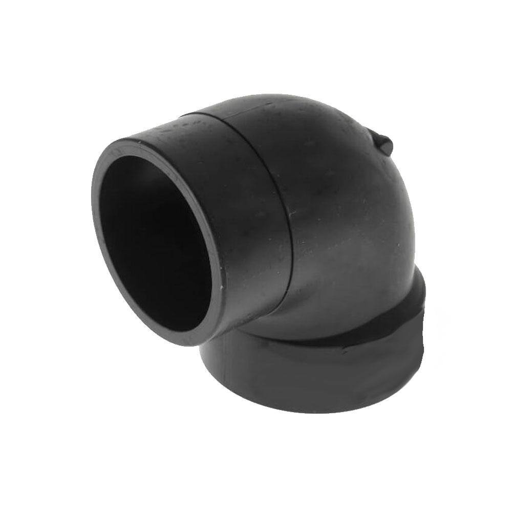 VPC 2 in. ABS Plastic DWV 90Degree Spigot x Hub Elbow Fitting 33LN302020B The Home Depot
