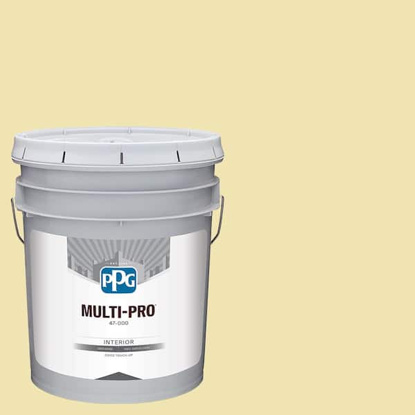 MULTI-PRO 5 gal. PPG1108-3 Butter Cookie Semi-Gloss Interior Paint