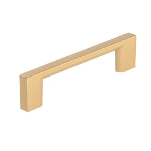 Armadale Collection 3 3/4 in. (96 mm) Champagne Bronze Modern Rectangular Cabinet Bar Pull