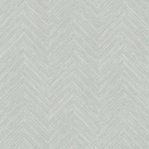 Caladesi Grey Faux Linen Paper Strippable Roll (Covers 56.4 sq. ft.)