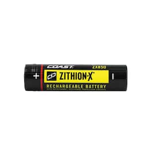 ZX850 ZITHION-X Micro-USB Rechargeable Battery for XP9R and XPH30R Lights