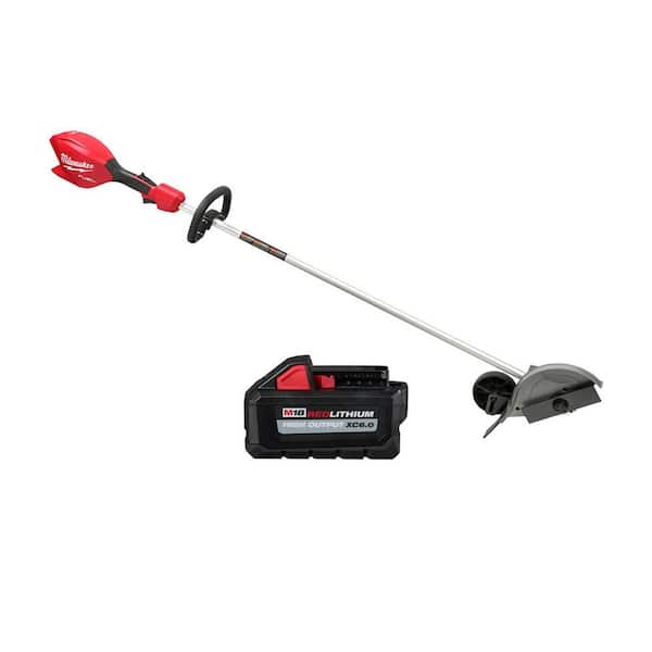 M18 FUEL 18V 8 in. Brushless Cordless Battery Powered Straight Shaft Lawn Edger, M18 High Output 6.0 Ah Battery