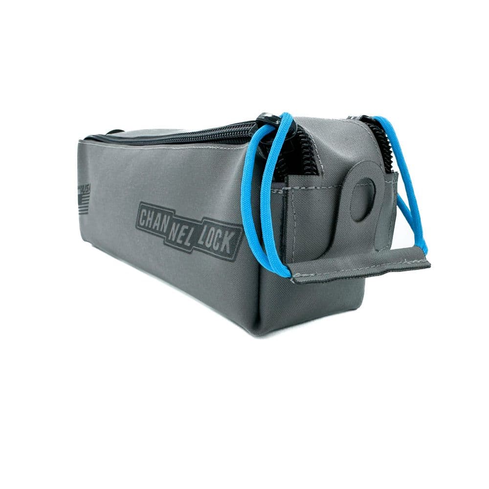 Channellock 3.5 in. Premium Double Zip Tool Pouch ZPS2G - The Home