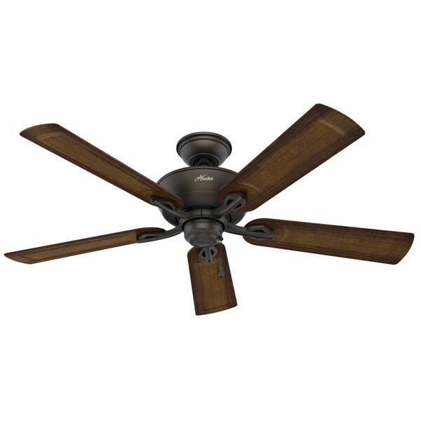 Hunter DISPLAY: 52" Caicos Ceiling Fan - New Bronze