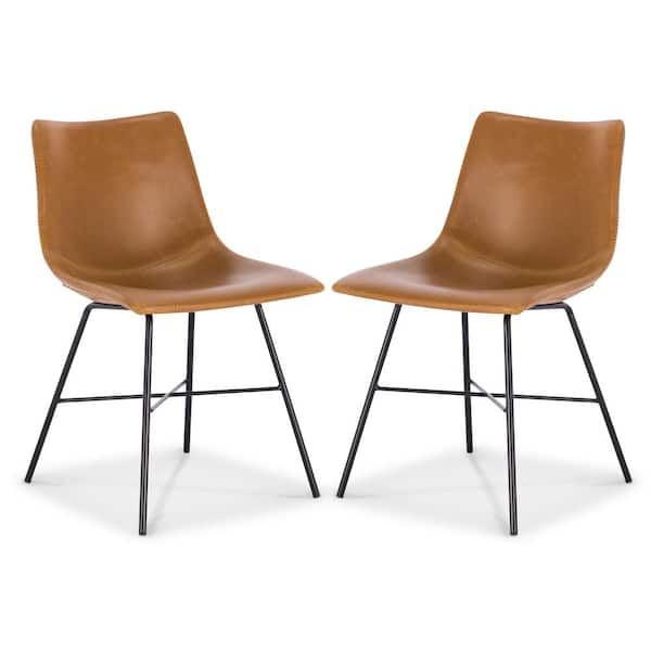 Poly and Bark Tan Paxton Dining Chair (Set of 2)