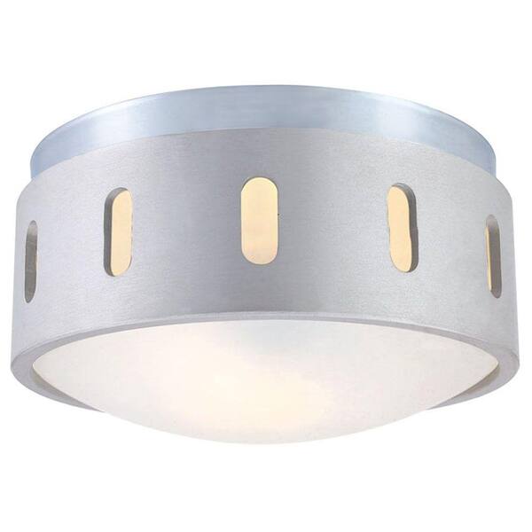 EGLO Chiron 1-Light Aluminum and Chrome Wall/Ceiling Light