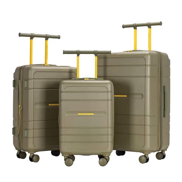 French Connection 22 in. Sage Expandable Trunk-Style Rolling Carry-On Luggage with Spinners