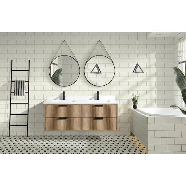 ari☀︎san Ari Kitchen and Bath San Diego 55 in. W x 21 in. D x 21.75