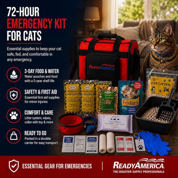 Ready America Cat Evacuation Kit 77100 - The Home Depot
