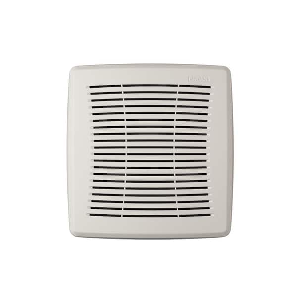 Broan Nutone Easy Install Bathroom Ventilation Fan Replacement Grille In White Fgr101s - How To Remove A Broan Bathroom Vent Cover