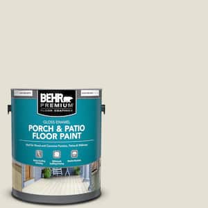 1 gal. #BWC-17 Shark Tooth Gloss Enamel Interior/Exterior Porch and Patio Floor Paint