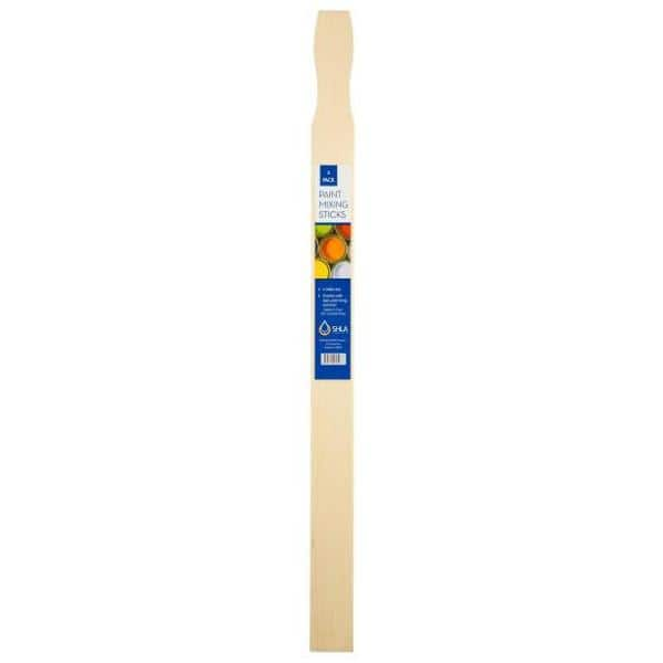 Henry's Best Wood Paint Sticks 12 in. Stir Sticks for Wood Crafts, 100 Sanded