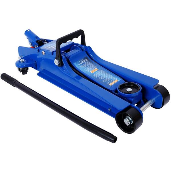 Amucolo 2.5 Ton Blue Low Profile, Heavy-Duty Steel Racing Floor