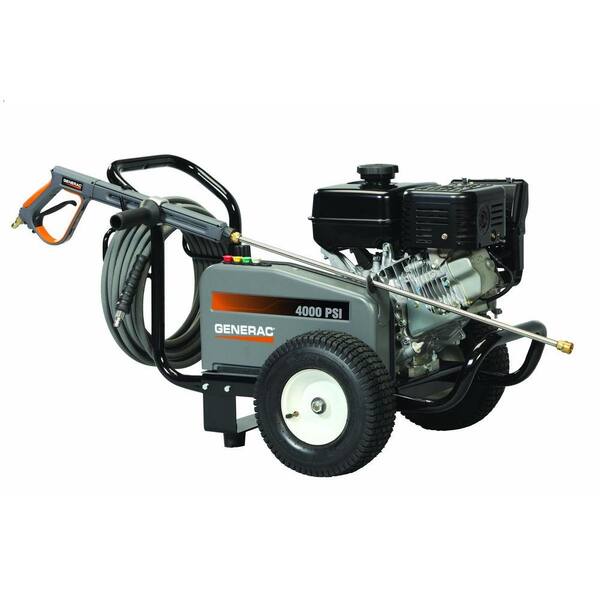 Generac 4000-PSI 3.4-GPM Subaru Engine Triplex Pump Belt Driven Gas Pressure Washer