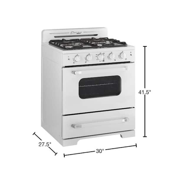 Unique Appliances Classic Retro 30 5 element Freestanding Electric Range  with Convection Oven in. Summer Mint Green UGP-30CR EC LG - The Home Depot