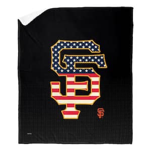 MLB Sf Giants Celebrate Series Silk Touch Sherpa Multicolor Throw