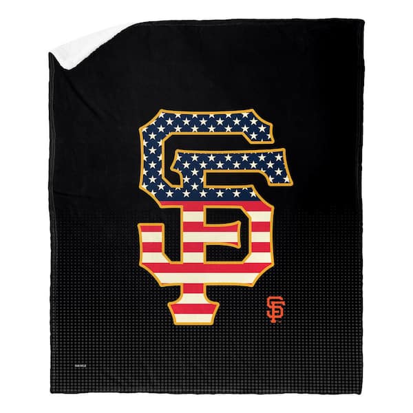 THE NORTHWEST GROUP MLB Sf Giants Celebrate Series Silk Touch Sherpa Multicolor Throw
