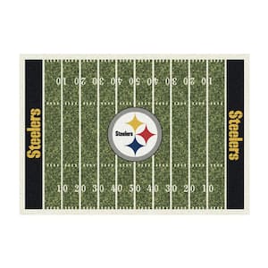 FANMATS MLB Pittsburgh Pirates Black 2 ft. x 2 ft. Round Area Rug 18147 -  The Home Depot