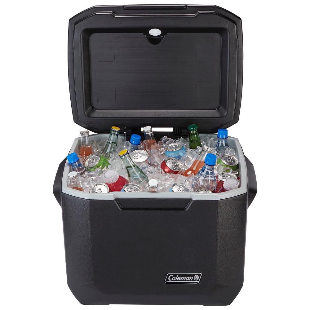 Coleman Black 50 Quart Insulated Wheeled Cooler