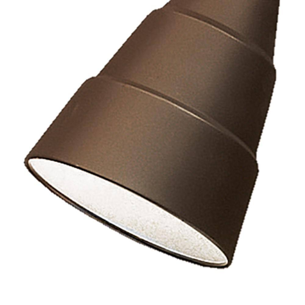 Architectural Bronze Dual Cone Wall Sconce