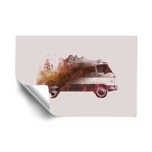 "Drive me back home no.1" Travel Removable Wall Mural