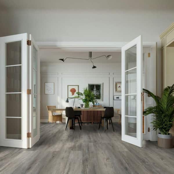 Hydrostop Oceancrest Bloom 20 MIL x 7.1 in. W x 48 in. L Waterproof Click Vinyl Plank Flooring (23.64 sq. ft./Case)