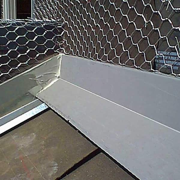 metal roof wall flashing