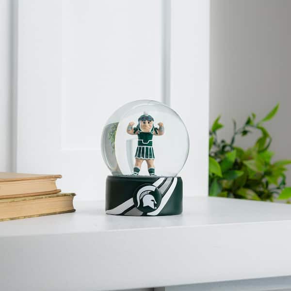 Evergreen Enterprises Michigan State University 5 in. Glass Tabletop Snow Globe