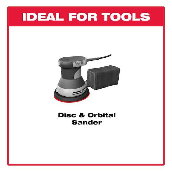 6 in. 40-Grit 15-Hole Sanding Disc with Hook 'n Loop Backing (50-Pack)