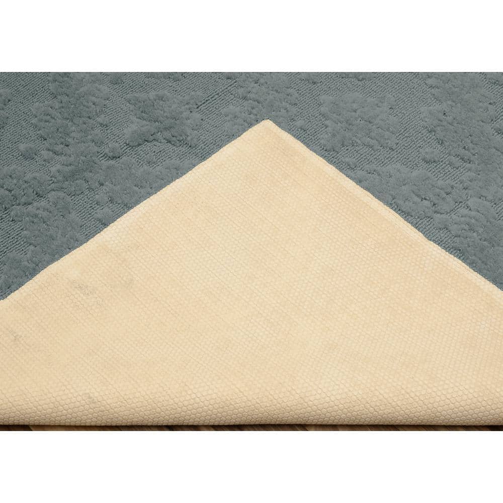 Seafoam Tufted Washable Non-slip 9' x 12' Area Rug