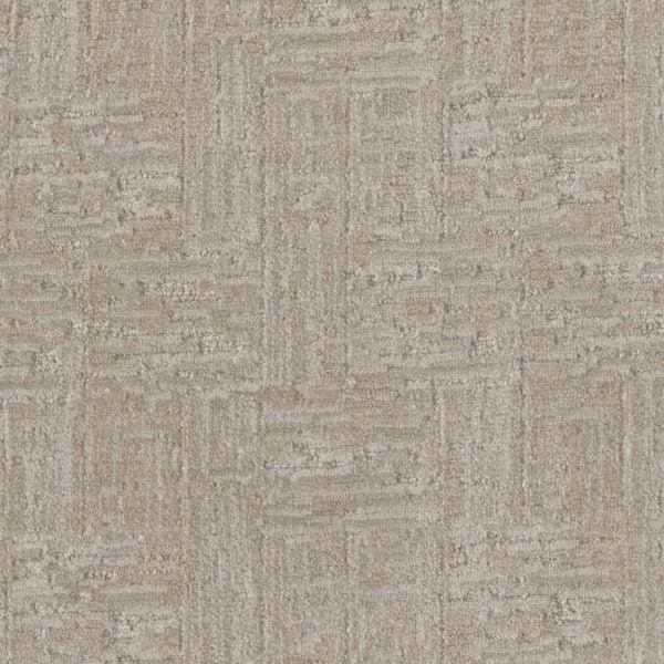 Lifeproof Timelapse - Horseshoe - Gray 38 oz. SD Polyester Pattern Installed Carpet