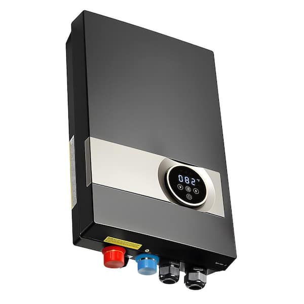 Tankless Electric Water Heater, 27kW Instant Hot Water Heater Under Sink, On Demand for Bathroom, Kitchen, Office