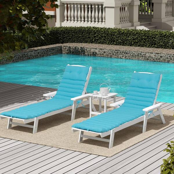 unique choice 2-Piece Outdoor Patio Chaise Lounge Chair Cushion