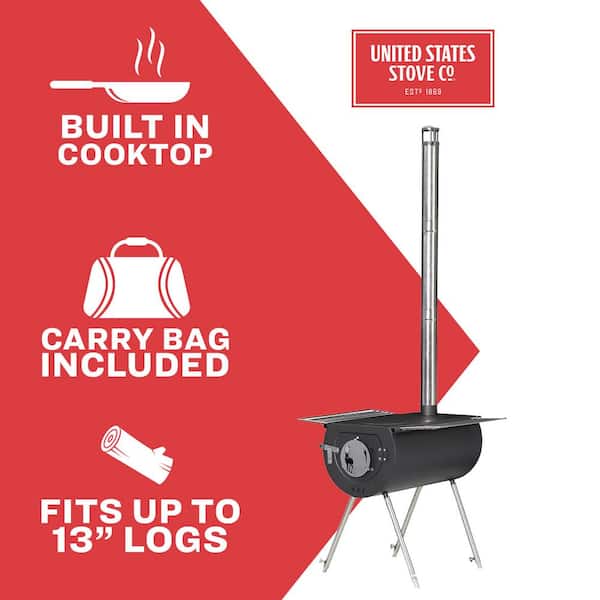 US Stove Caribou Steel Backpacker Camp Stove