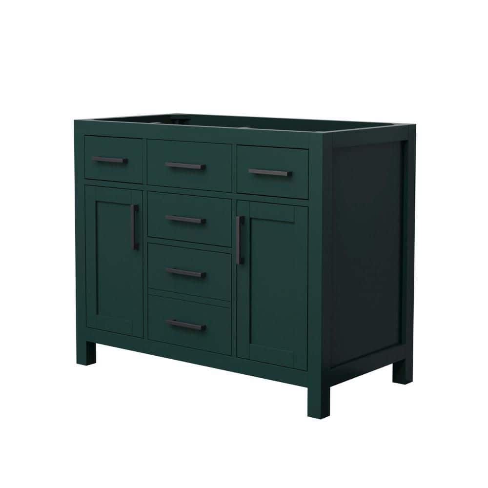 Beckett 41 in. Bath Vanity Cabinet without Top in Green price history on PriceWatchPro