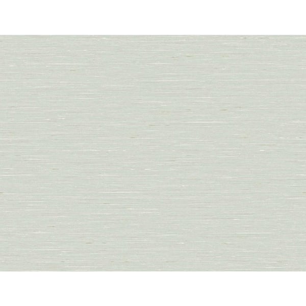 Seabrook Designs 60.75 sq. ft. Seafoam Bangkok Embossed Vinyl Unpasted Wallpaper Roll